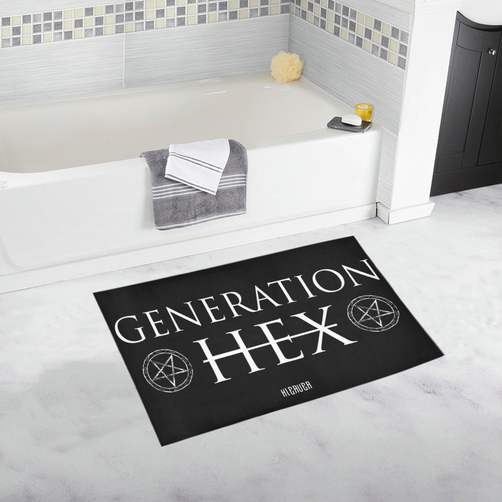 Generation Hex Bath Rug 20''x 32''