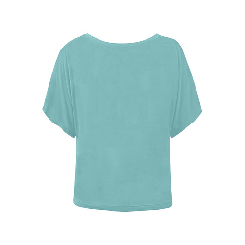 autumnskies Women's Batwing-Sleeved Blouse T shirt (Model T44)