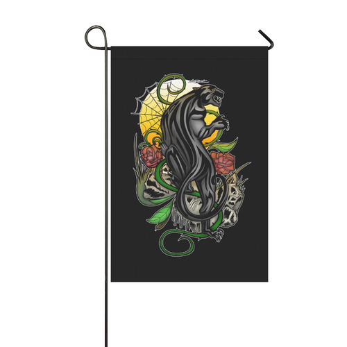 Panther Garden Flag 12‘’x18‘’（Without Flagpole）