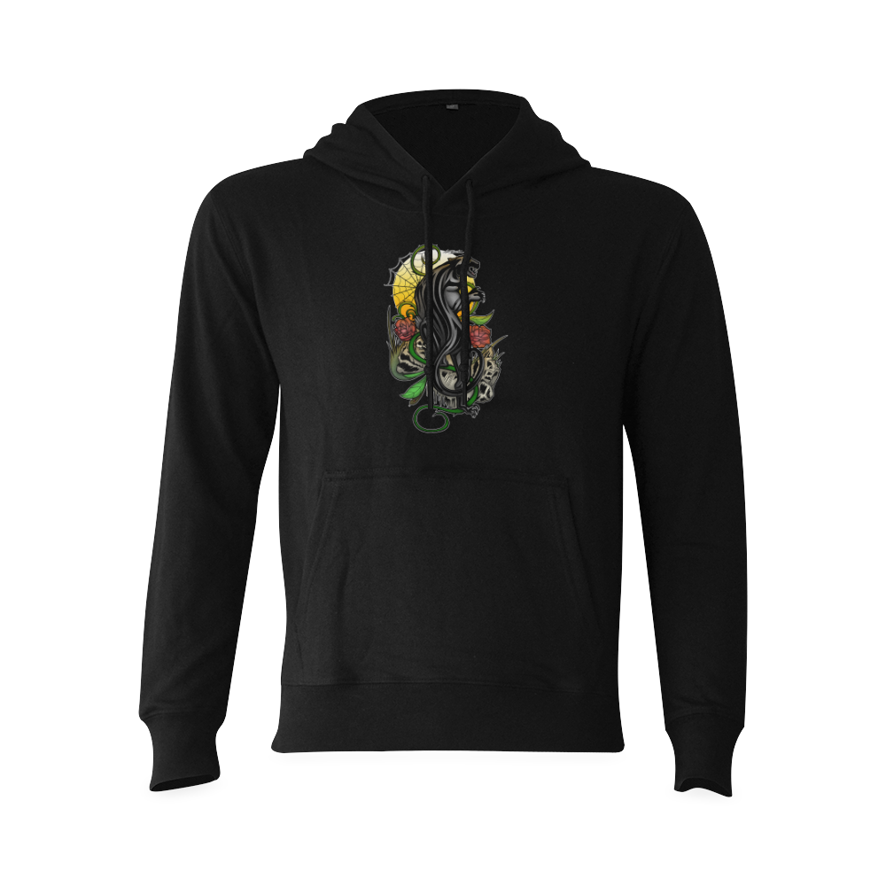 Panther Oceanus Hoodie Sweatshirt (NEW) (Model H03)