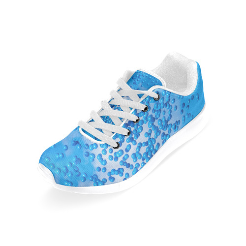 Blue Toy Balloons Flight Air Sky Atmosphere Cool Women’s Running Shoes (Model 020)