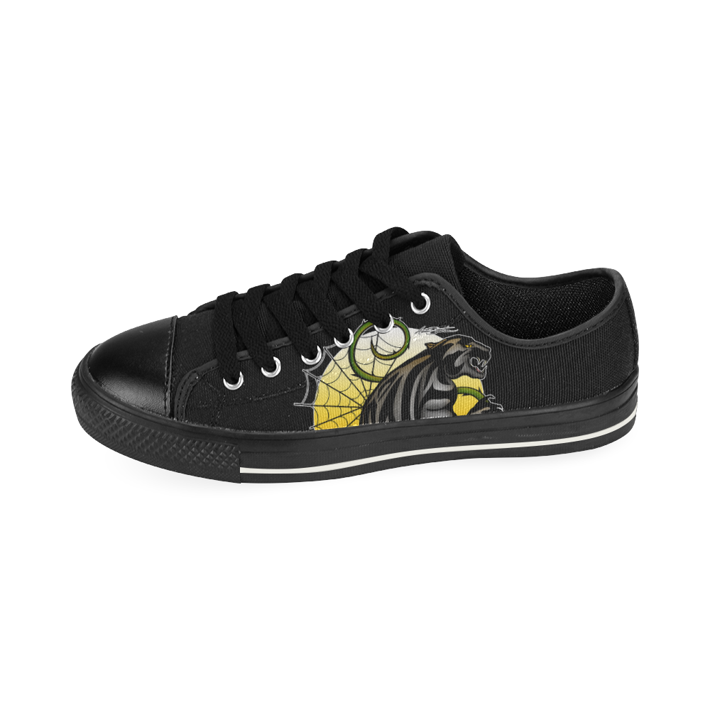 Panther Canvas Women's Shoes/Large Size (Model 018)