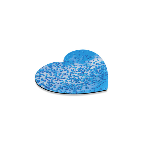 Blue Toy Balloons Flight Air Sky Dream Heart Coaster