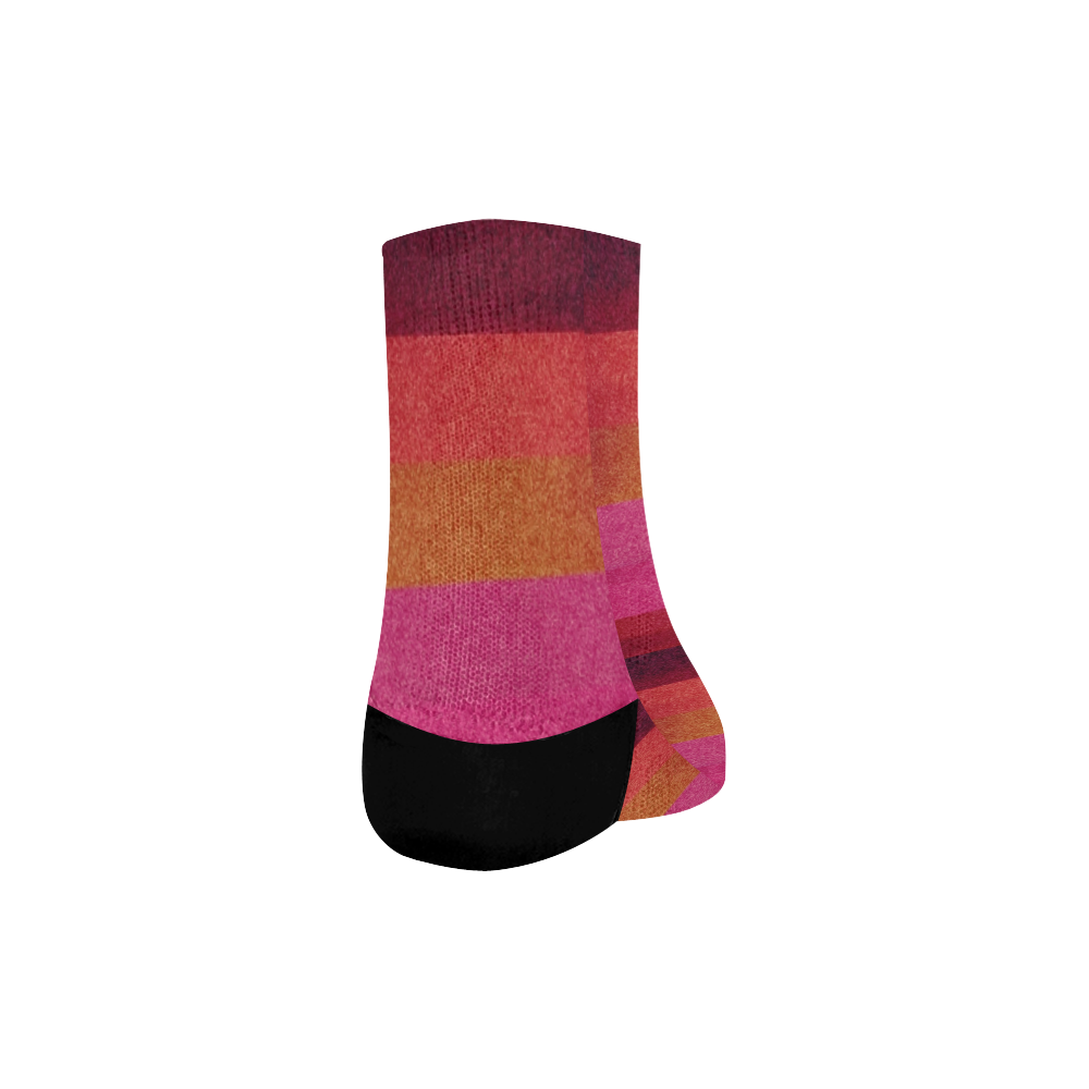 Stripesoffall-annabellerockz-socks Quarter Socks