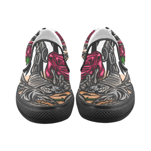 Zodiac - Scorpio Slip-on Canvas Shoes for Kid (Model 019)