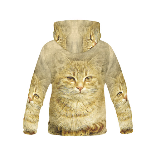 Orange discount cat hoodie