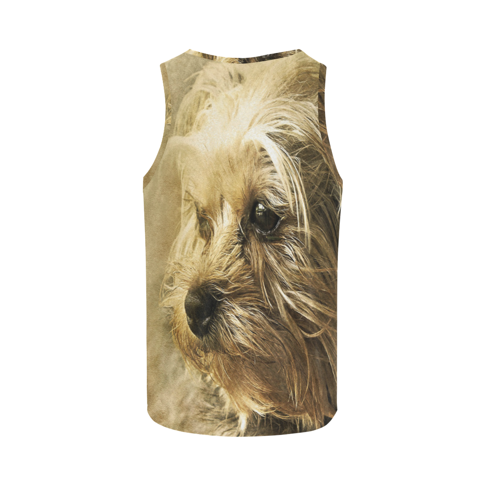 Darling Dogs 2 All Over Print Tank Top for Men (Model T43)