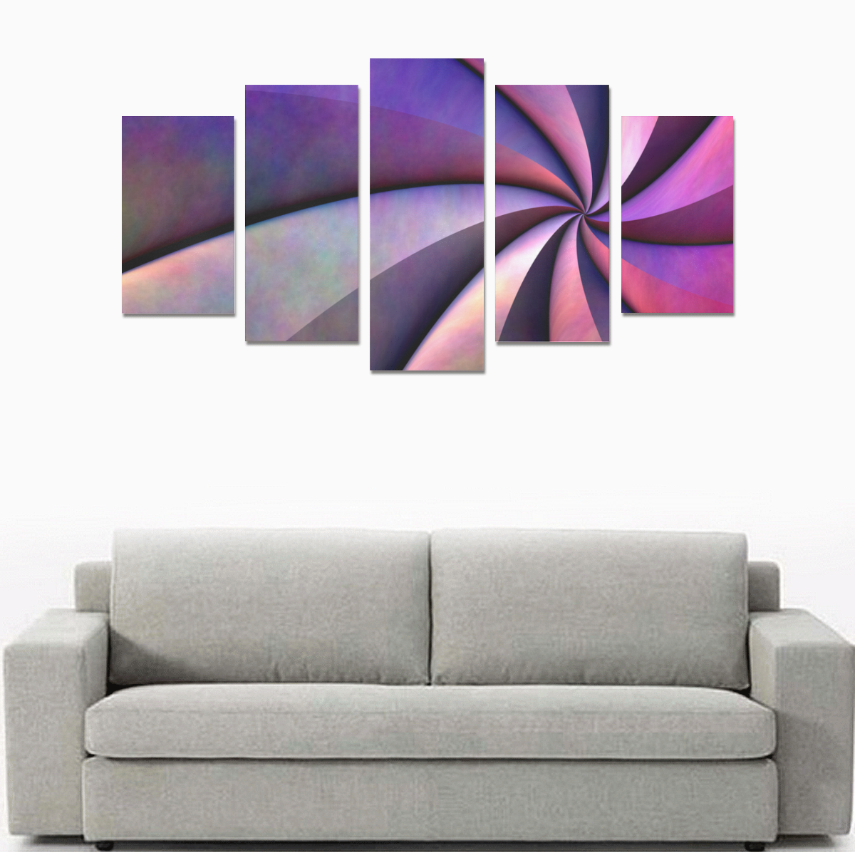Spiraling In Canvas Print Sets A (No Frame)