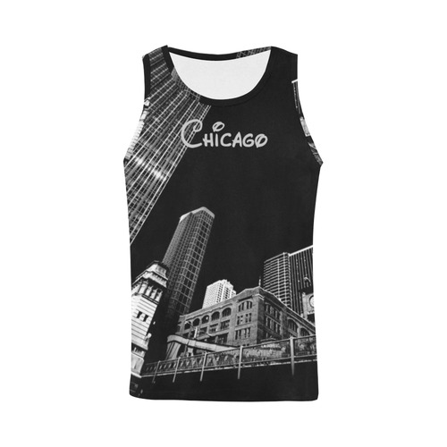 WINDY All Over Print Tank Top for Men (Model T43)