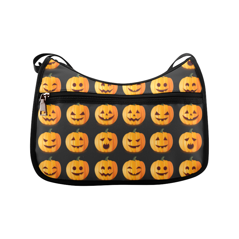 Funny Halloween Pumpkins Pattern Crossbody Bags (Model 1616)