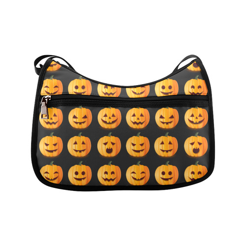 Funny Halloween Pumpkins Pattern Crossbody Bags (Model 1616)