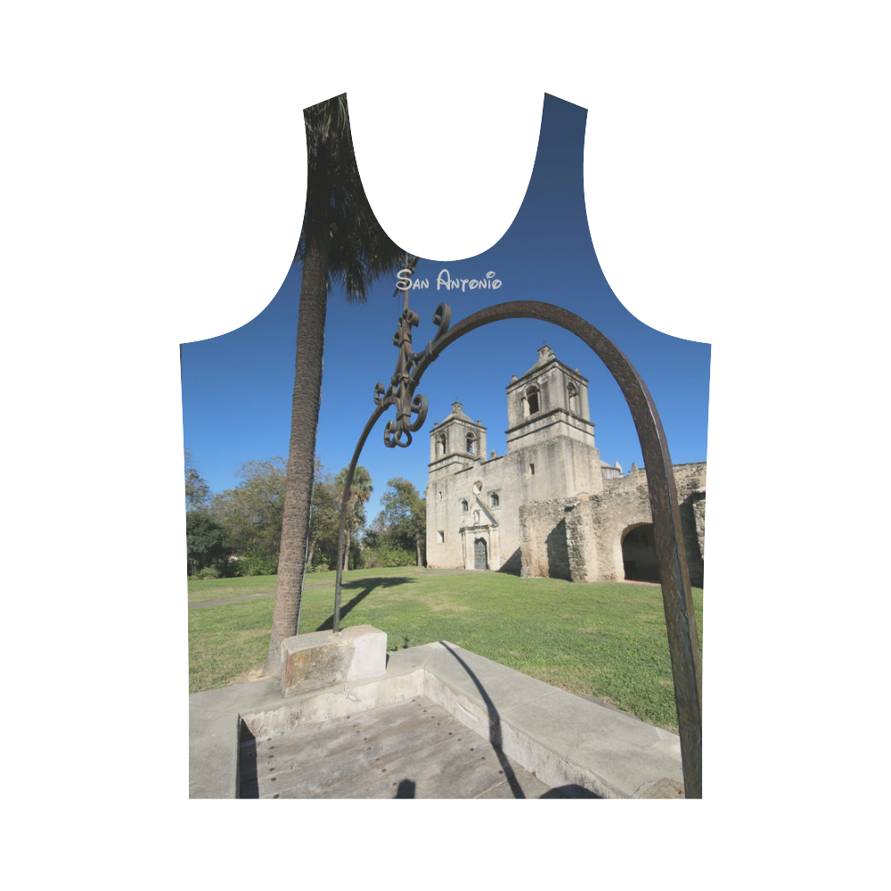 ON A MISSION All Over Print Tank Top for Men (Model T43)
