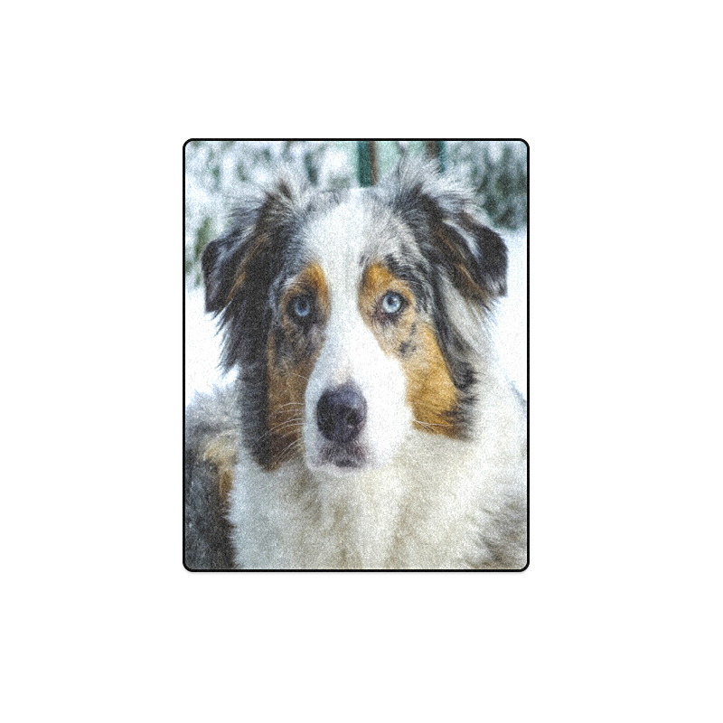 Australian Shepherd Blanket 40"x50"