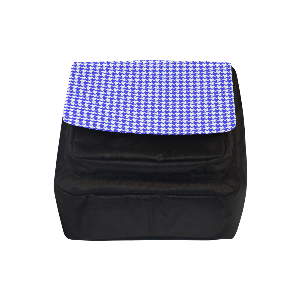Friendly Houndstooth Pattern,blue by FeelGood Crossbody Nylon Bags (Model 1633)