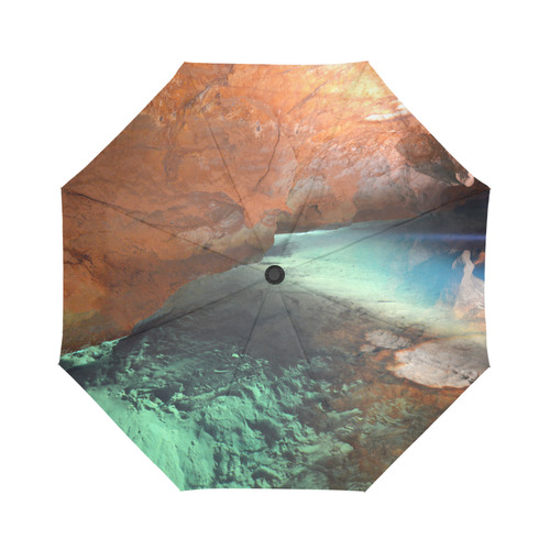 家居A water pool in River Cave Auto-Foldable Umbrella (Model U04)