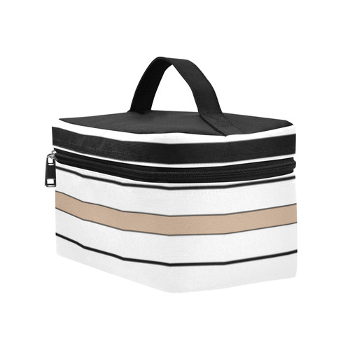Stripes Cosmetic Bag/Large (Model 1658)