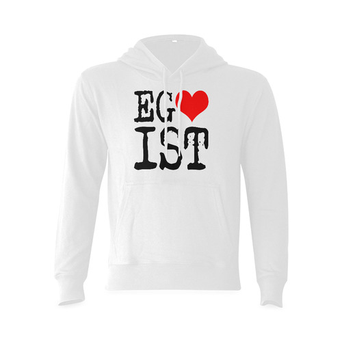 Egoist Red Heart Black Funny Cool Laugh Chic Oceanus Hoodie Sweatshirt (NEW) (Model H03)