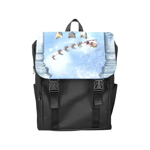 Christmas, cute cats and Santa Claus Casual Shoulders Backpack (Model 1623)