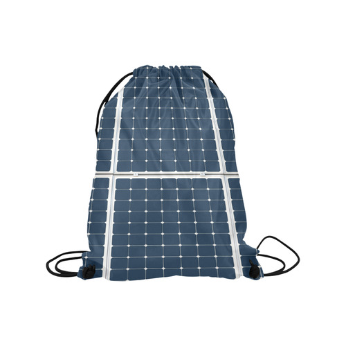Solar Technology Power Panel Battery Energy Cell Medium Drawstring Bag Model 1604 (Twin Sides) 13.8"(W) * 18.1"(H)