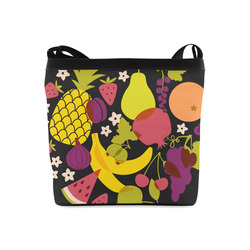Healthy Fresh Fruits  Pineapple Watermelon Grapes Crossbody Bags (Model 1613)