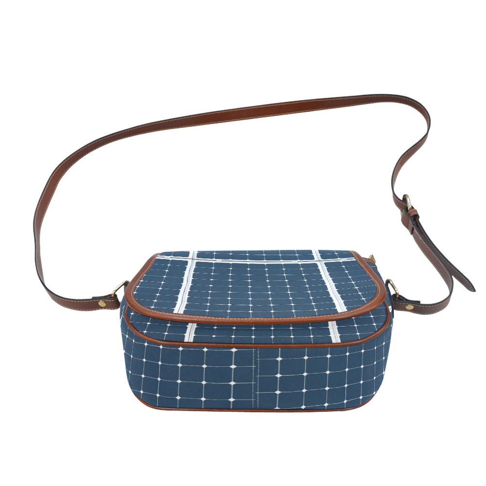 Solar Technology Power Panel Battery Energy Cell Saddle Bag/Large (Model 1649)