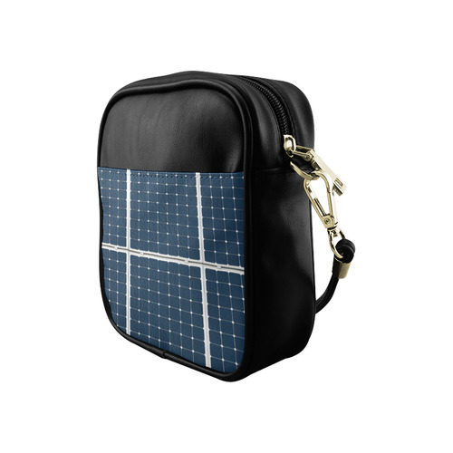Solar Technology Power Panel Battery Energy Cell Sling Bag (Model 1627)
