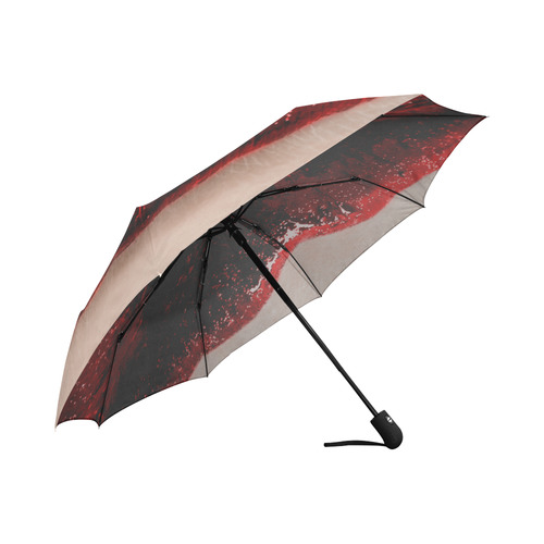 家居beautiful womanish lips Auto-Foldable Umbrella (Model U04)