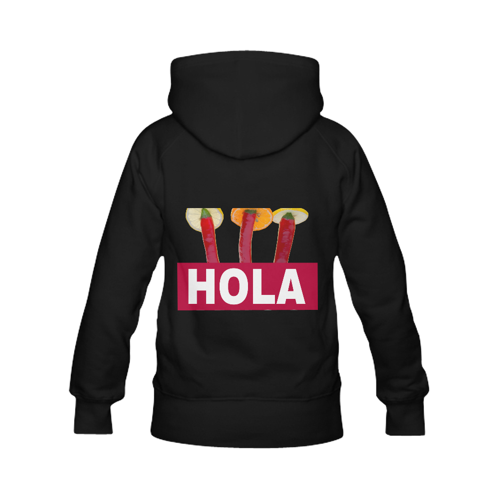 Hola Amigo Three Red Chili Peppers Friend Funny Men's Classic Hoodies (Model H10)