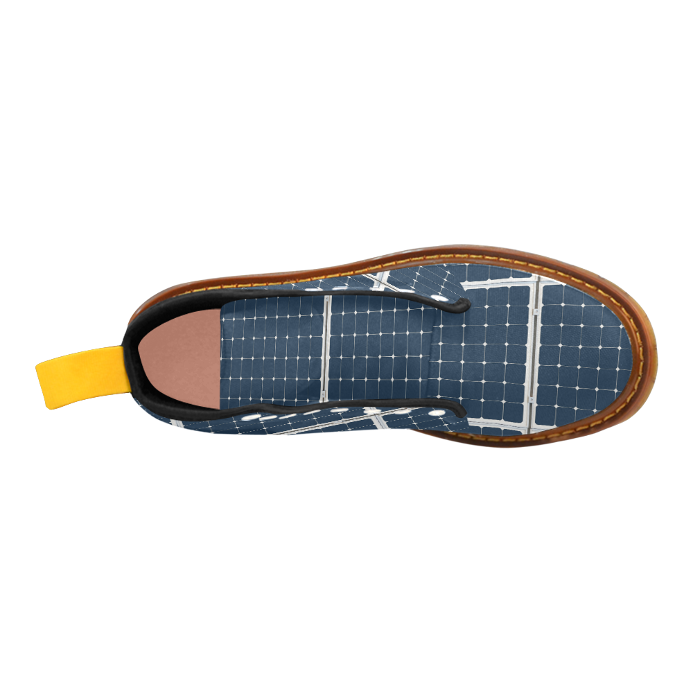 Solar Technology Power Panel Battery Energy Cell Martin Boots For Women Model 1203H