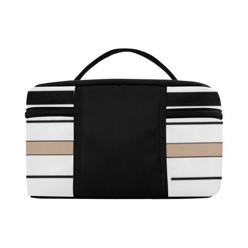 Stripes Cosmetic Bag/Large (Model 1658)