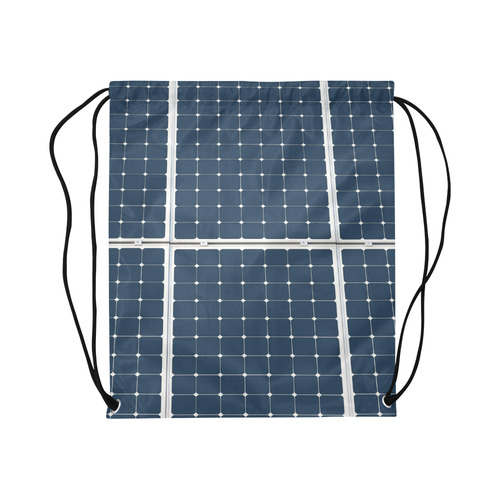 Solar Technology Power Panel Battery Energy Cell Large Drawstring Bag Model 1604 (Twin Sides)  16.5"(W) * 19.3"(H)