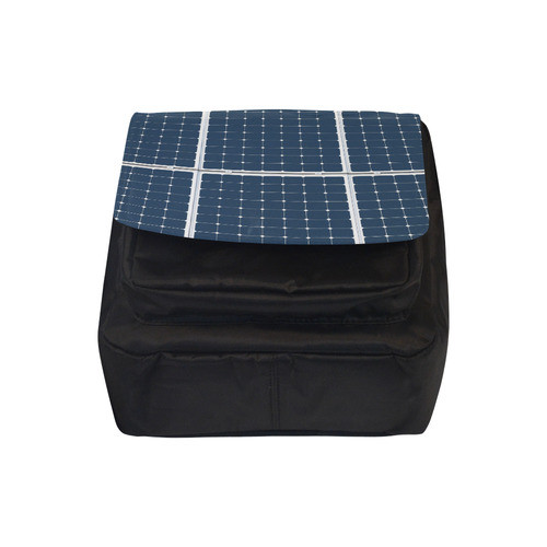 Solar Technology Power Panel Battery Energy Cell Crossbody Nylon Bags (Model 1633)