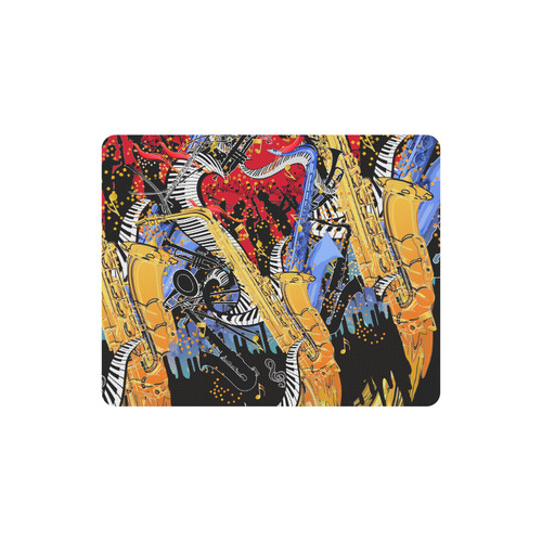 Saxophone Mousepad Rectangle Mousepad