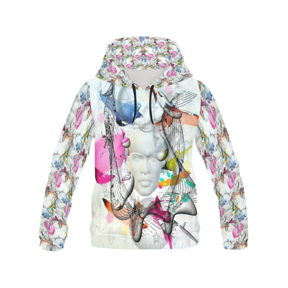 Future of Life by Nico Bielow All Over Print Hoodie for Men (USA Size) (Model H13)