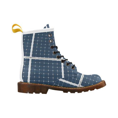 Solar Technology Power Panel Battery Energy Cell High Grade PU Leather Martin Boots For Women Model 402H