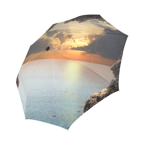 家居grotto in coast. Nature Auto-Foldable Umbrella (Model U04)