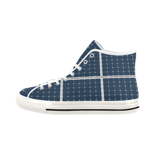 Solar Technology Power Panel Battery Photovoltaic Vancouver H Women's Canvas Shoes (1013-1)