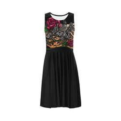 Zodiac - Scorpio Sleeveless Ice Skater Dress (D19)