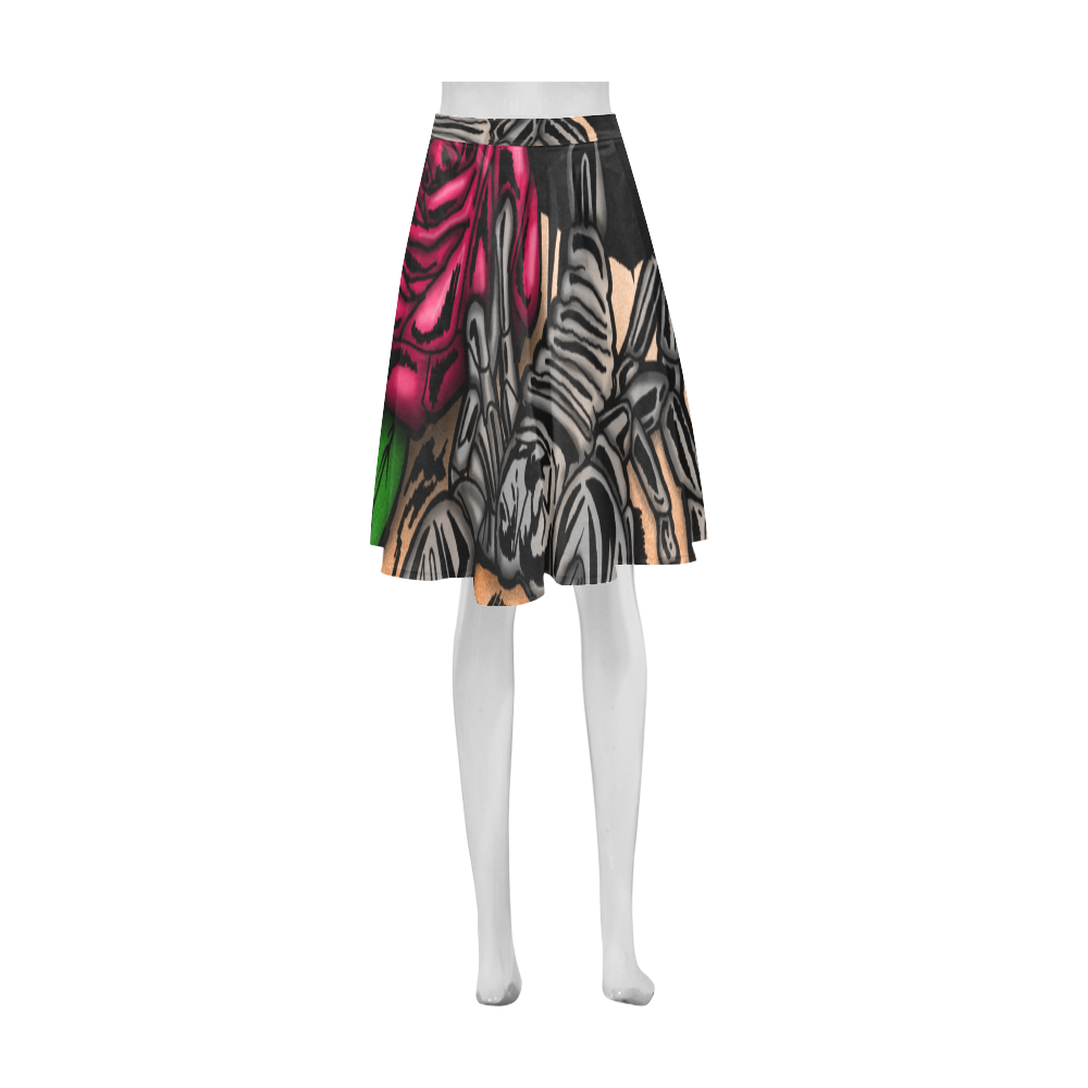 Zodiac - Scorpio Athena Women's Short Skirt (Model D15)