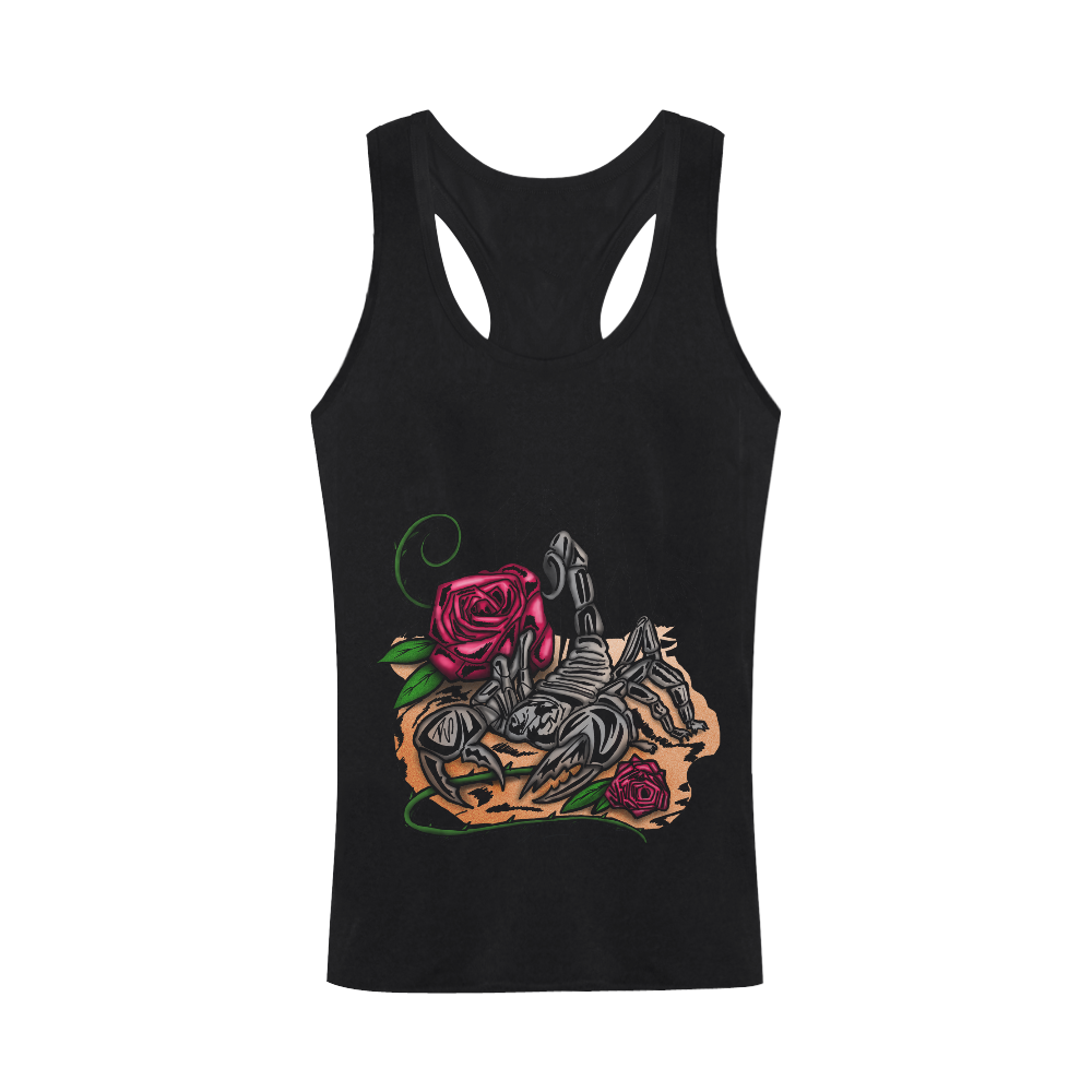 Zodiac - Scorpio Men's I-shaped Tank Top (Model T32)