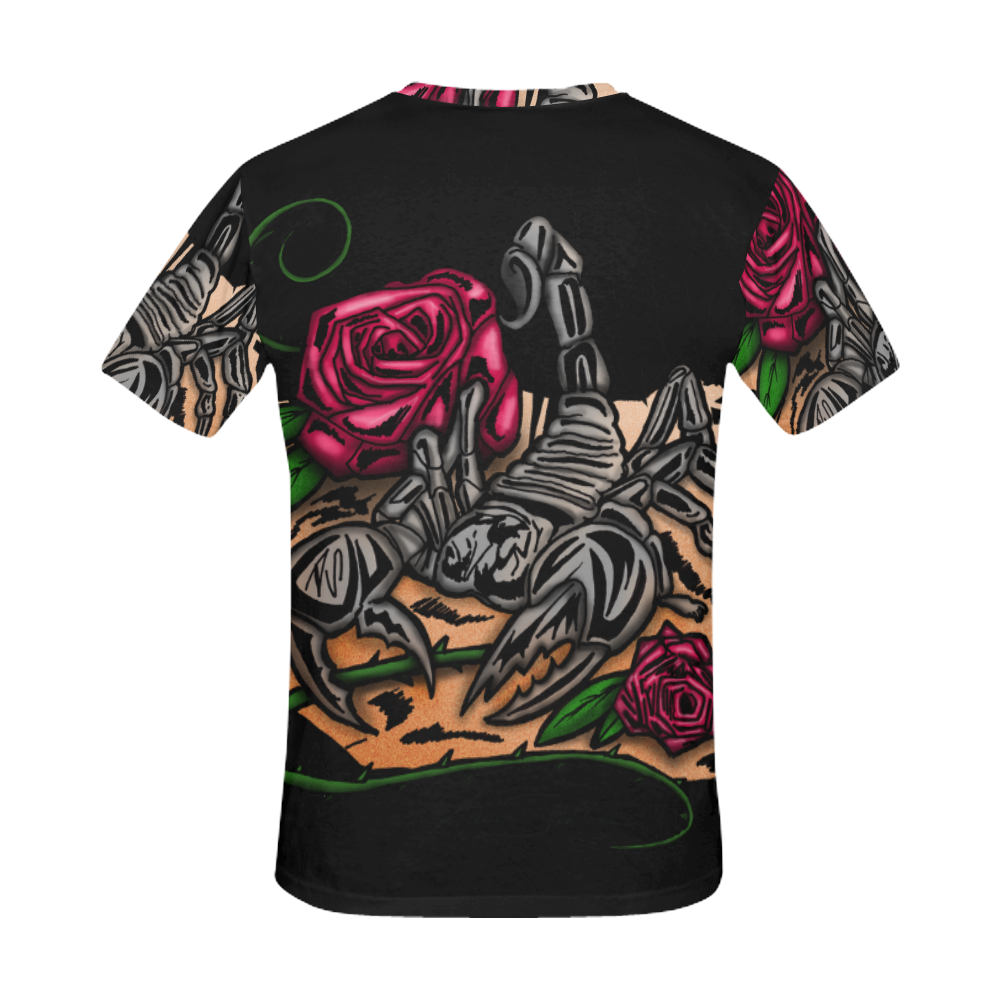 Zodiac - Scorpio All Over Print T-Shirt for Men (USA Size) (Model T40)