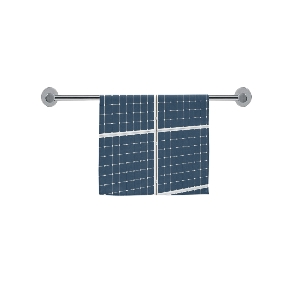 Solar Technology Power Panel Battery Photovoltaic Custom Towel 16"x28"
