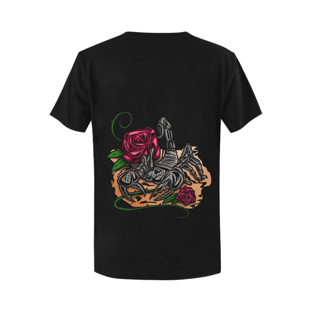 Zodiac - Scorpio Women's T-Shirt in USA Size (Two Sides Printing)