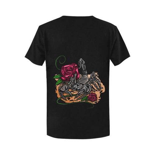 Zodiac - Scorpio Women's T-Shirt in USA Size (Two Sides Printing)