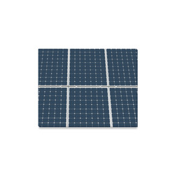 Solar Technology Power Panel Battery Photovoltaic Canvas Print 14"x11"