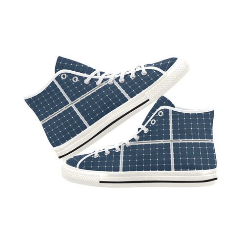 Solar Technology Power Panel Battery Photovoltaic Vancouver H Men's Canvas Shoes/Large (1013-1)