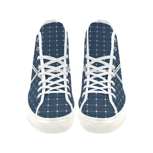 Solar Technology Power Panel Battery Photovoltaic Vancouver H Men's Canvas Shoes (1013-1)