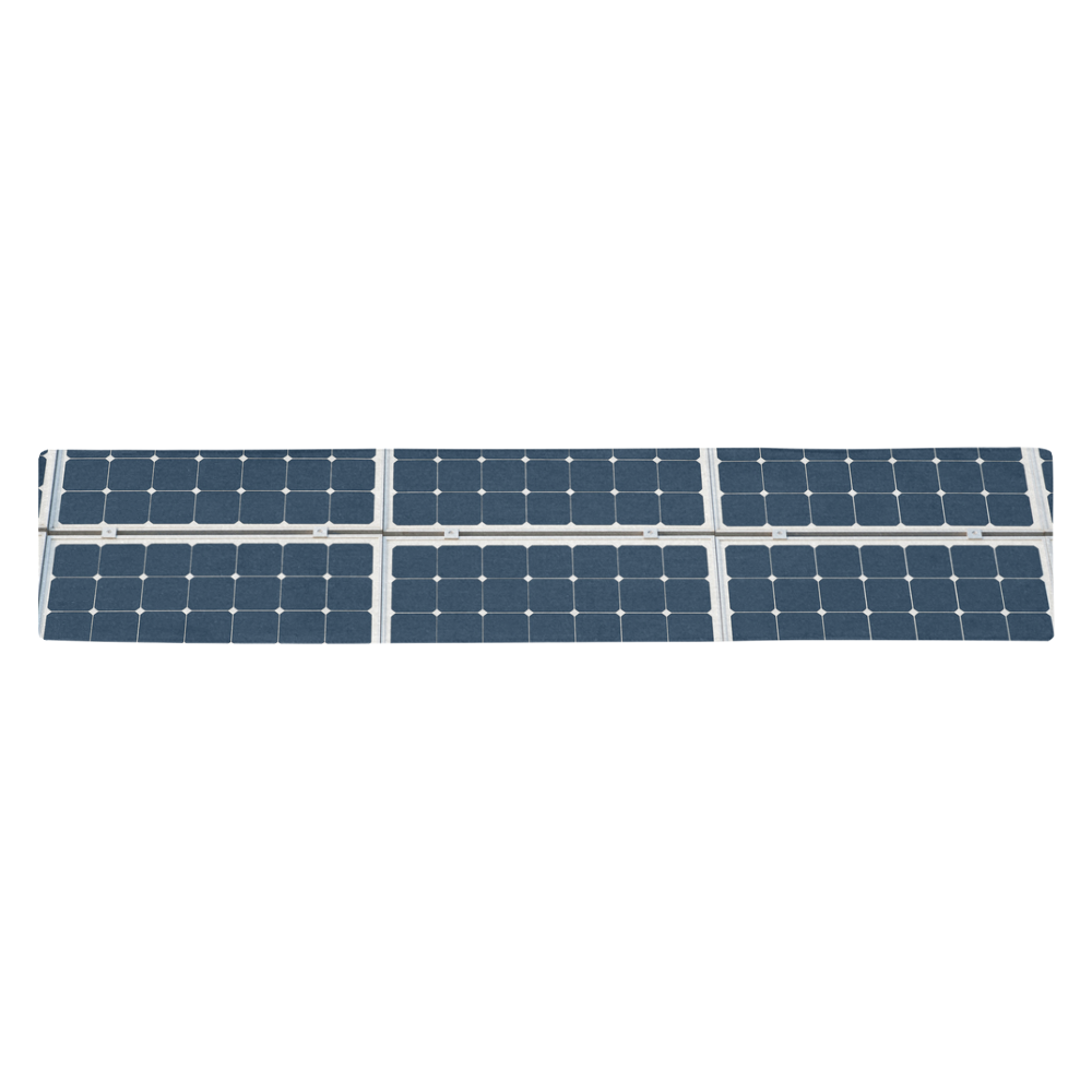 Solar Technology Power Panel Battery Photovoltaic Table Runner 14x72 inch