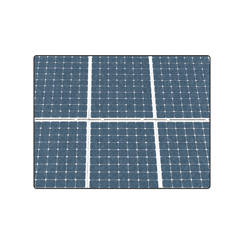 Solar Technology Power Panel Battery Sun Energy Blanket 50"x60"