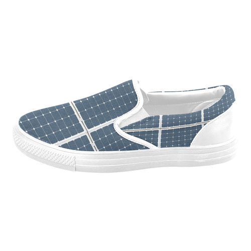 Solar Technology Power Panel Battery Photovoltaic Slip-on Canvas Shoes ...